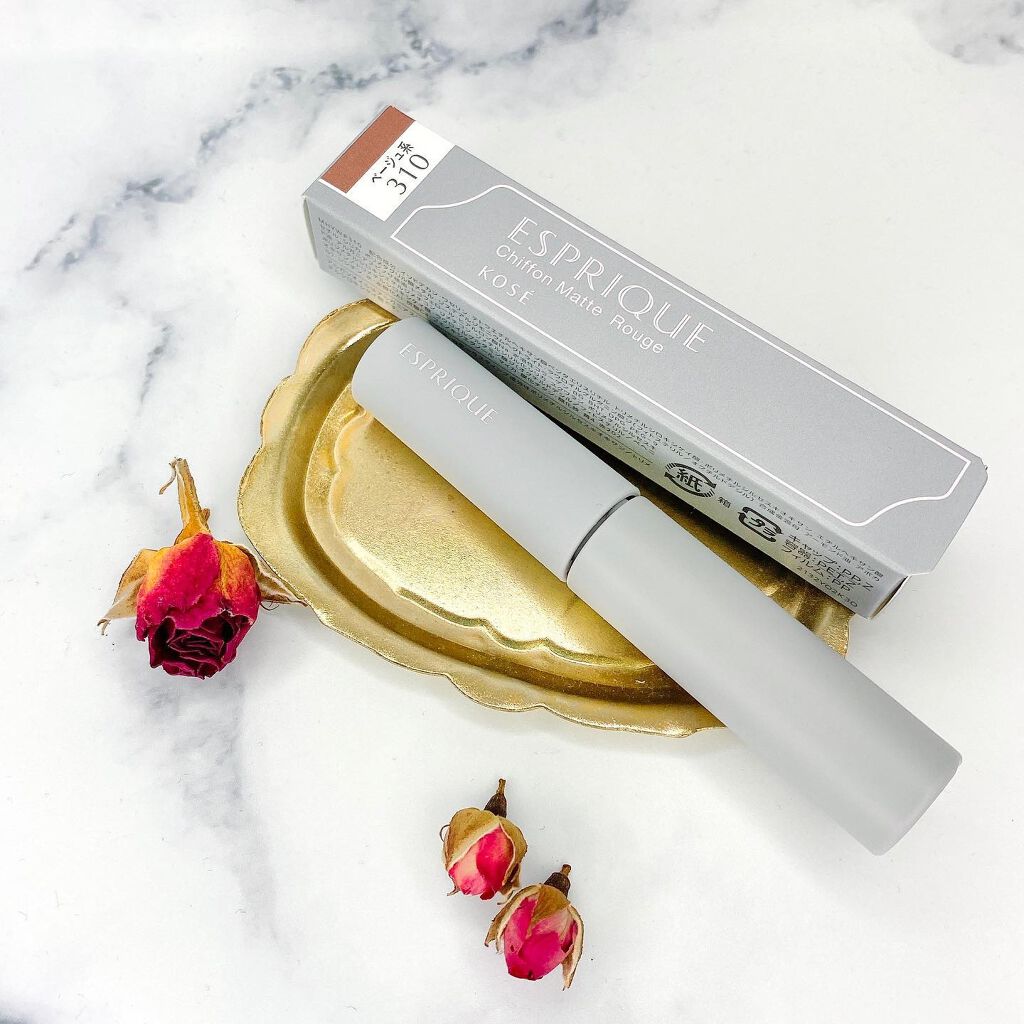 シフォンマット ルージュ/ESPRIQUE/口紅を使ったクチコミ（1枚目）