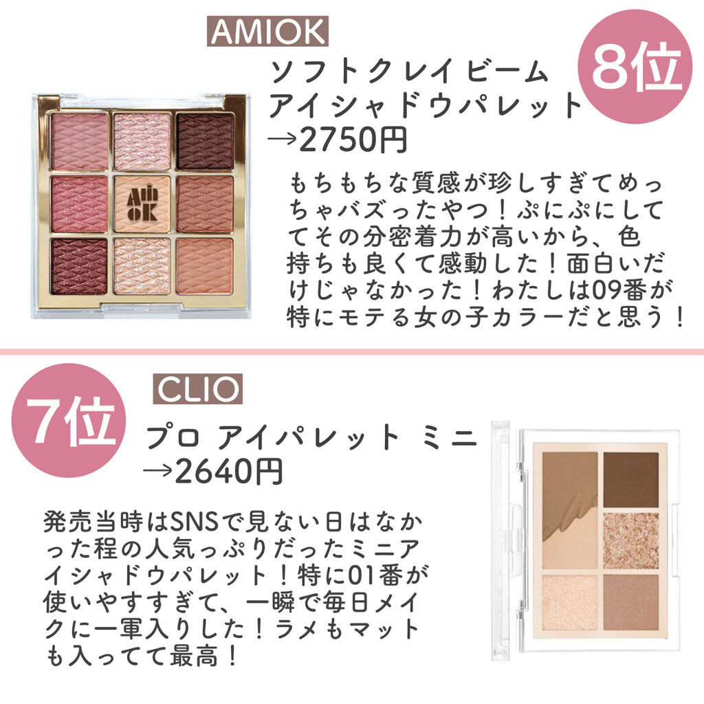プロ アイパレット ミニ/CLIO/アイシャドウパレットを使ったクチコミ（3枚目）
