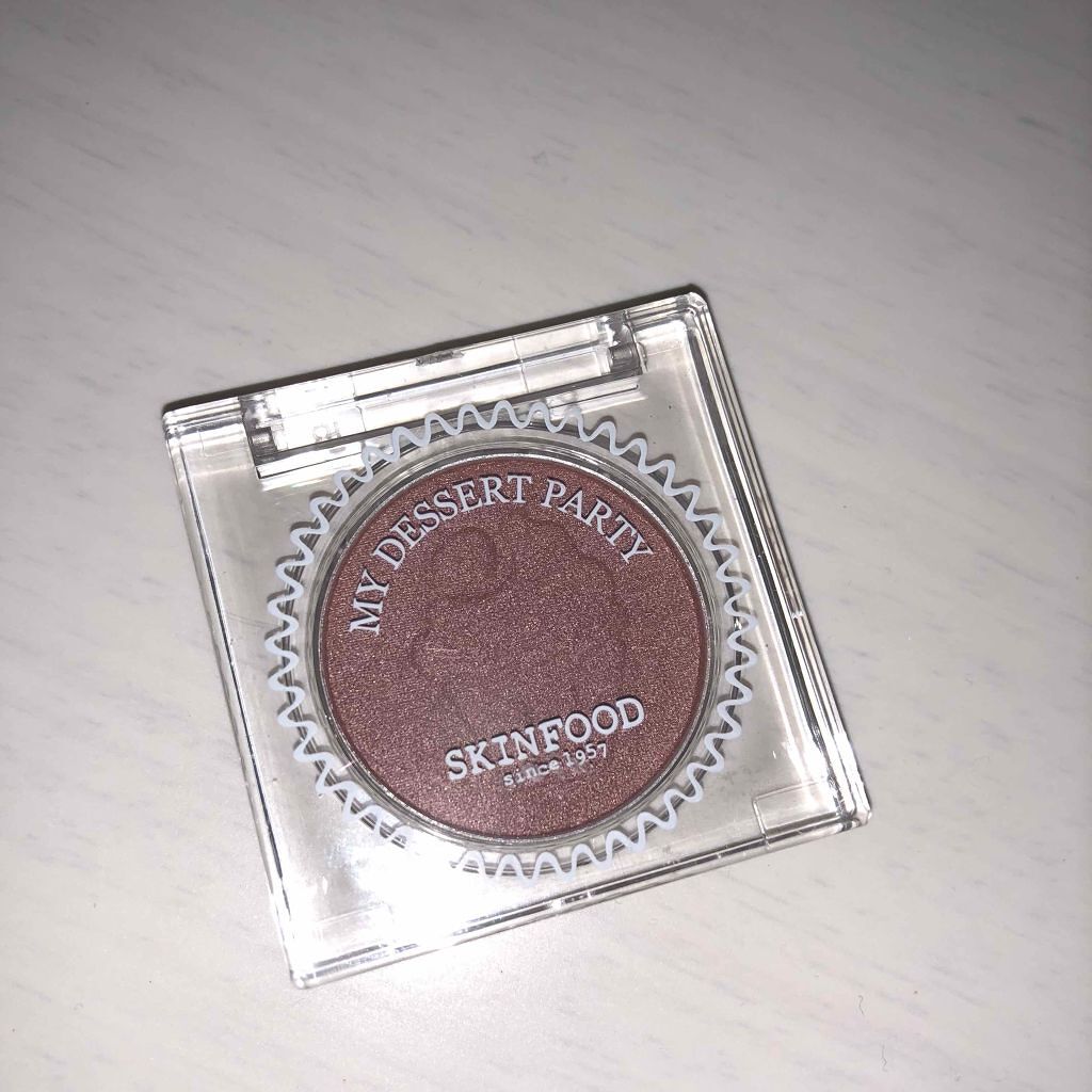 マイデザート パーティ アイシャドウ/SKINFOOD/単色アイシャドウを使ったクチコミ(1枚目)