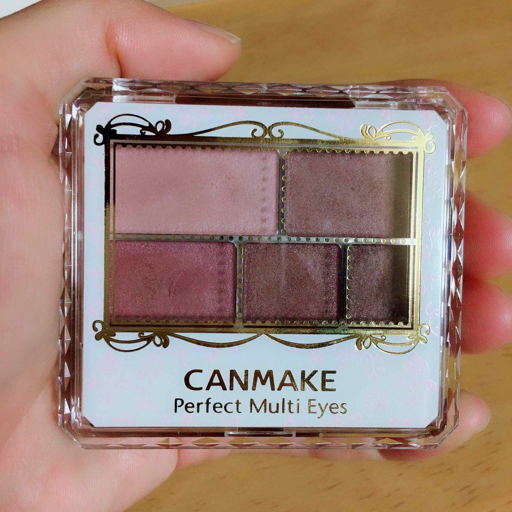 パーフェクトマルチアイズ/キャンメイク/アイシャドウパレットを使ったクチコミ(1枚目)