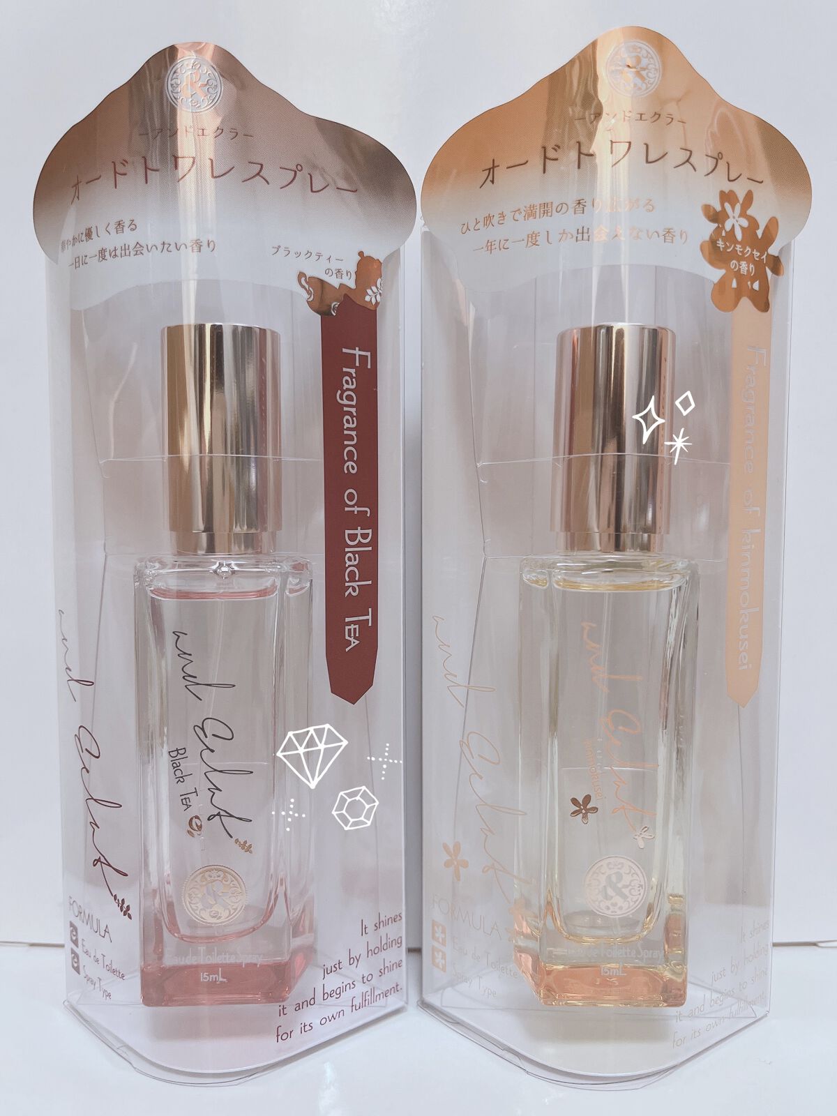 オードトワレスプレーキンモクセイ/and Eclat/香水(レディース)を使ったクチコミ（1枚目）