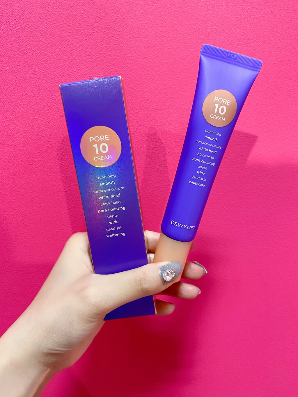 ポアーテンクリーム/DEWYCEL/化粧下地を使ったクチコミ(2枚目)