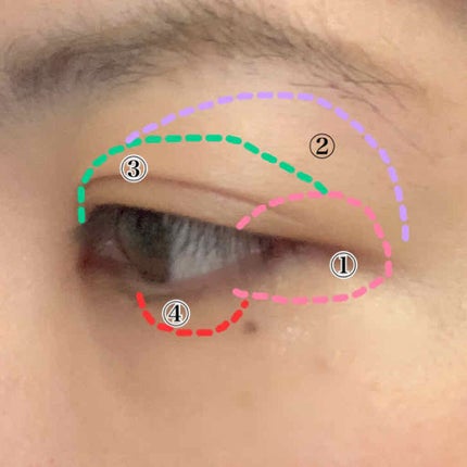 THE アイパレR/b idol/アイシャドウパレットを使ったクチコミ(4枚目)