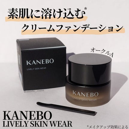 ライブリースキン ウェア/KANEBO/クリーム・エマルジョンファンデーションを使ったクチコミ(1枚目)