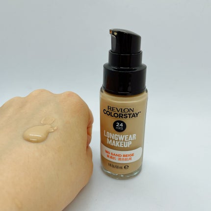 カラーステイ ロングウェア メイクアップ/REVLON/リキッドファンデーションを使ったクチコミ(2枚目)