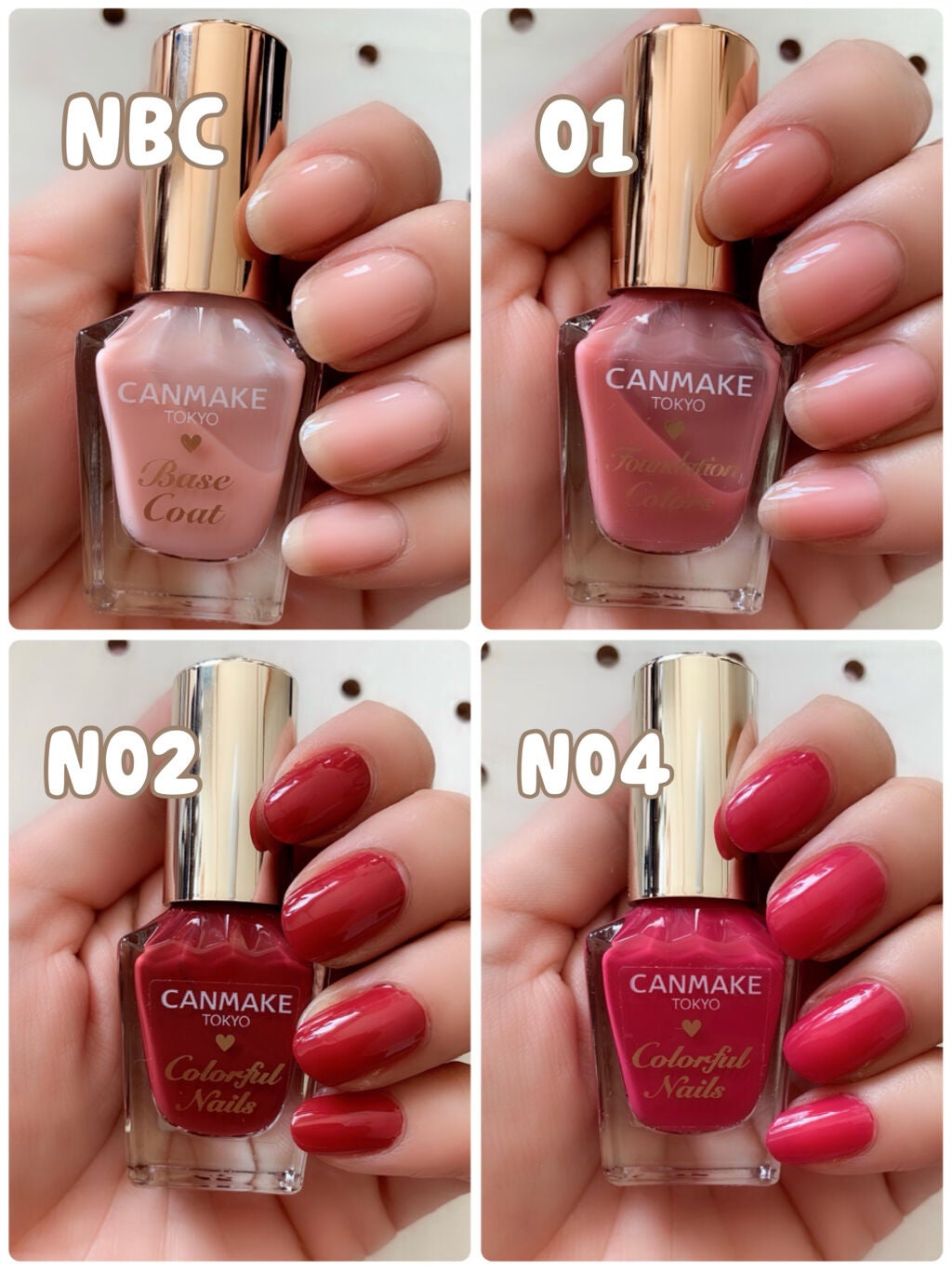 カラフルネイルズ/キャンメイク/マニキュアを使ったクチコミ(2枚目)