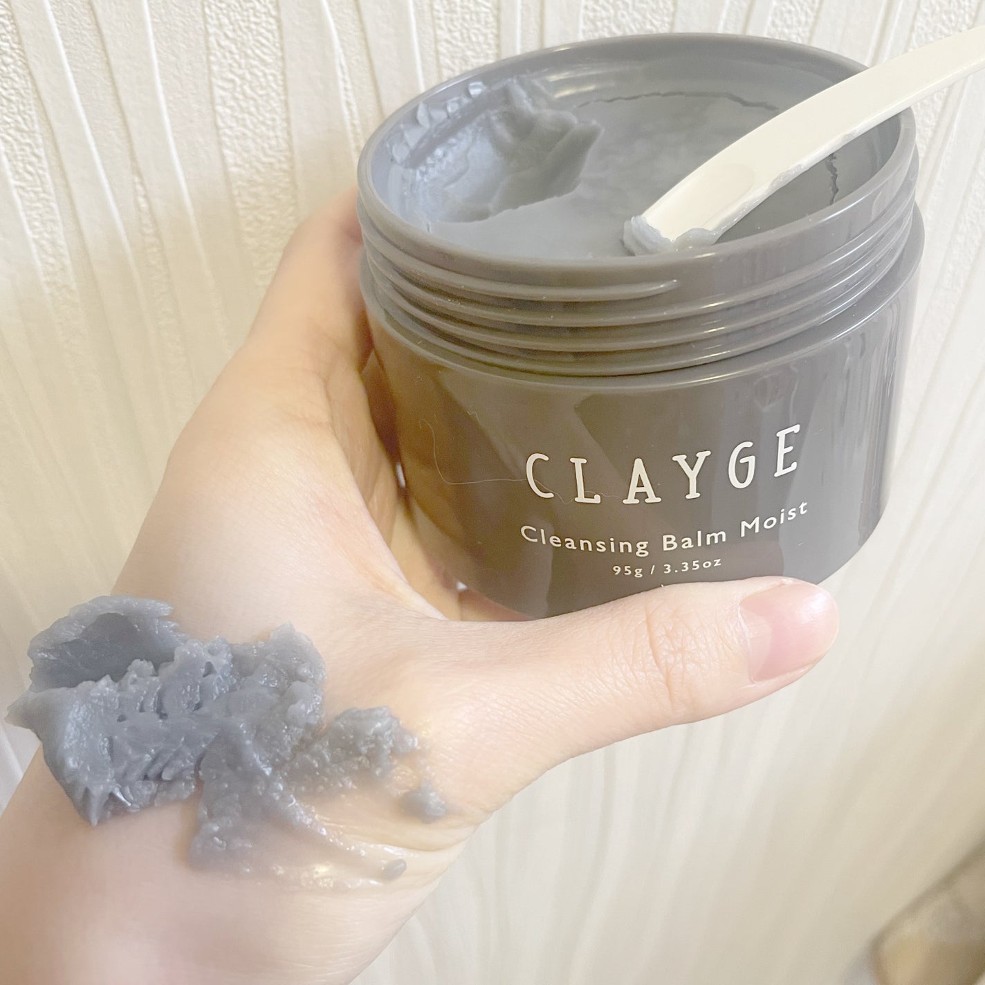 クレンジングバームモイストN/CLAYGE/クレンジングバームを使ったクチコミ(2枚目)