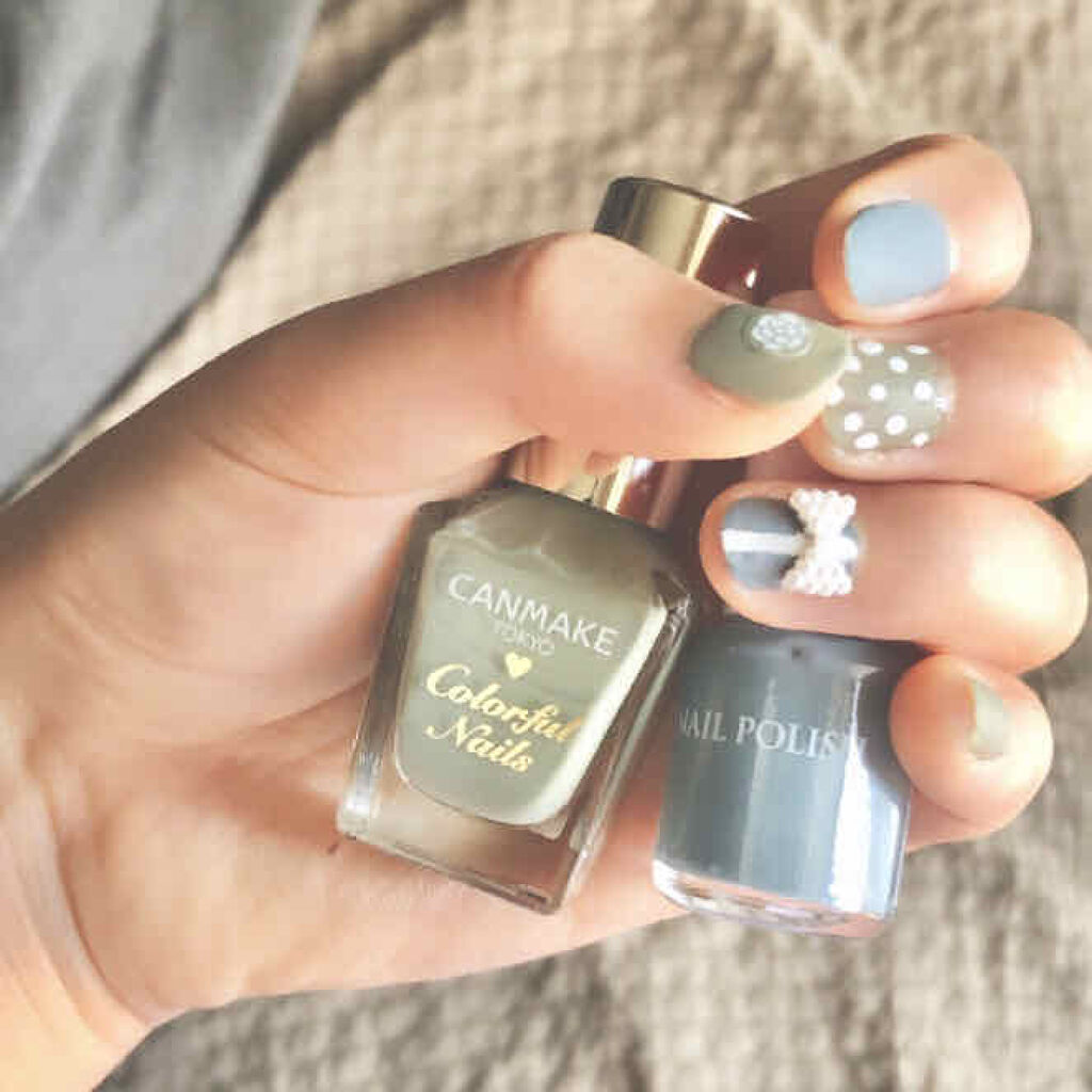 カラフルネイルズ/キャンメイク/マニキュアを使ったクチコミ（2枚目）