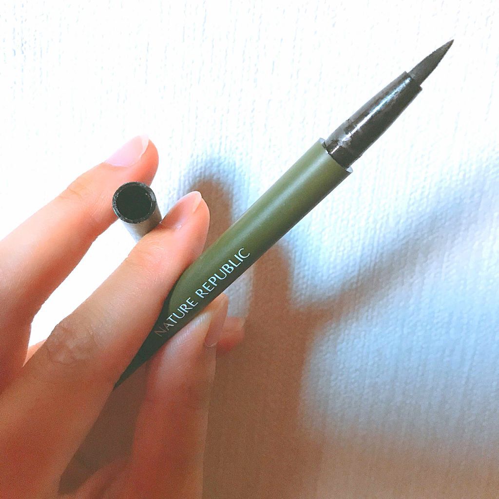 ウォータープルーフアイライナー/ネイチャーリパブリック/ペンシルアイライナーを使ったクチコミ(1枚目)