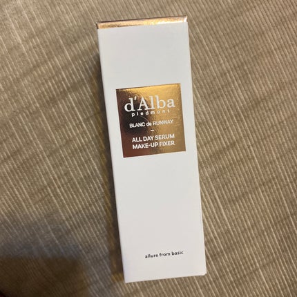 オールデイセラムメイクアップフィクサー/ダルバ/フィックスミストを使ったクチコミ(1枚目)