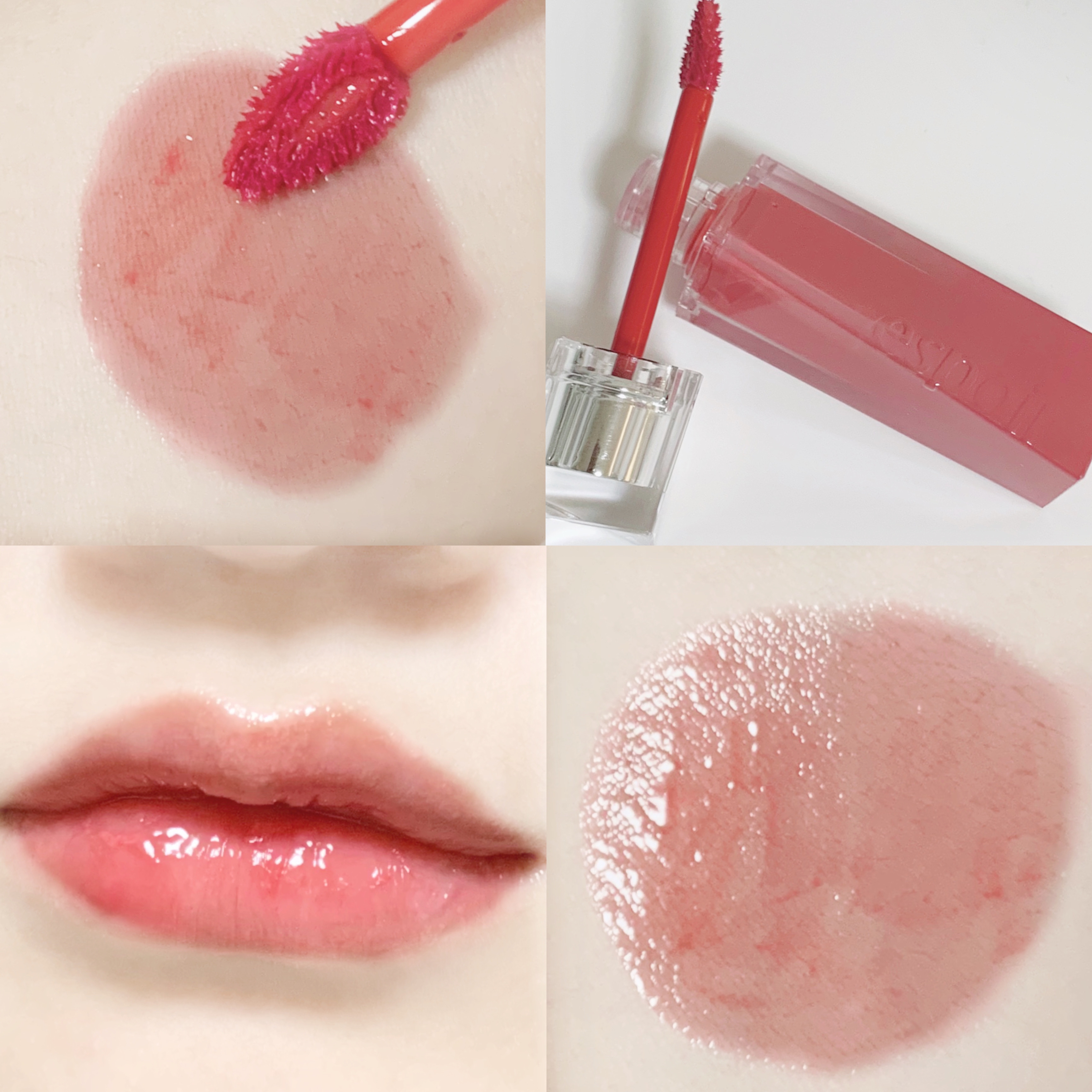 クチュールリップティントグレイズ/espoir/リップティントを使ったクチコミ（3枚目）