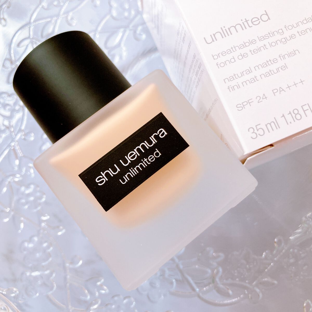 （旧）アンリミテッド ラスティング フルイド/shu uemura/リキッドファンデーションを使ったクチコミ（1枚目）