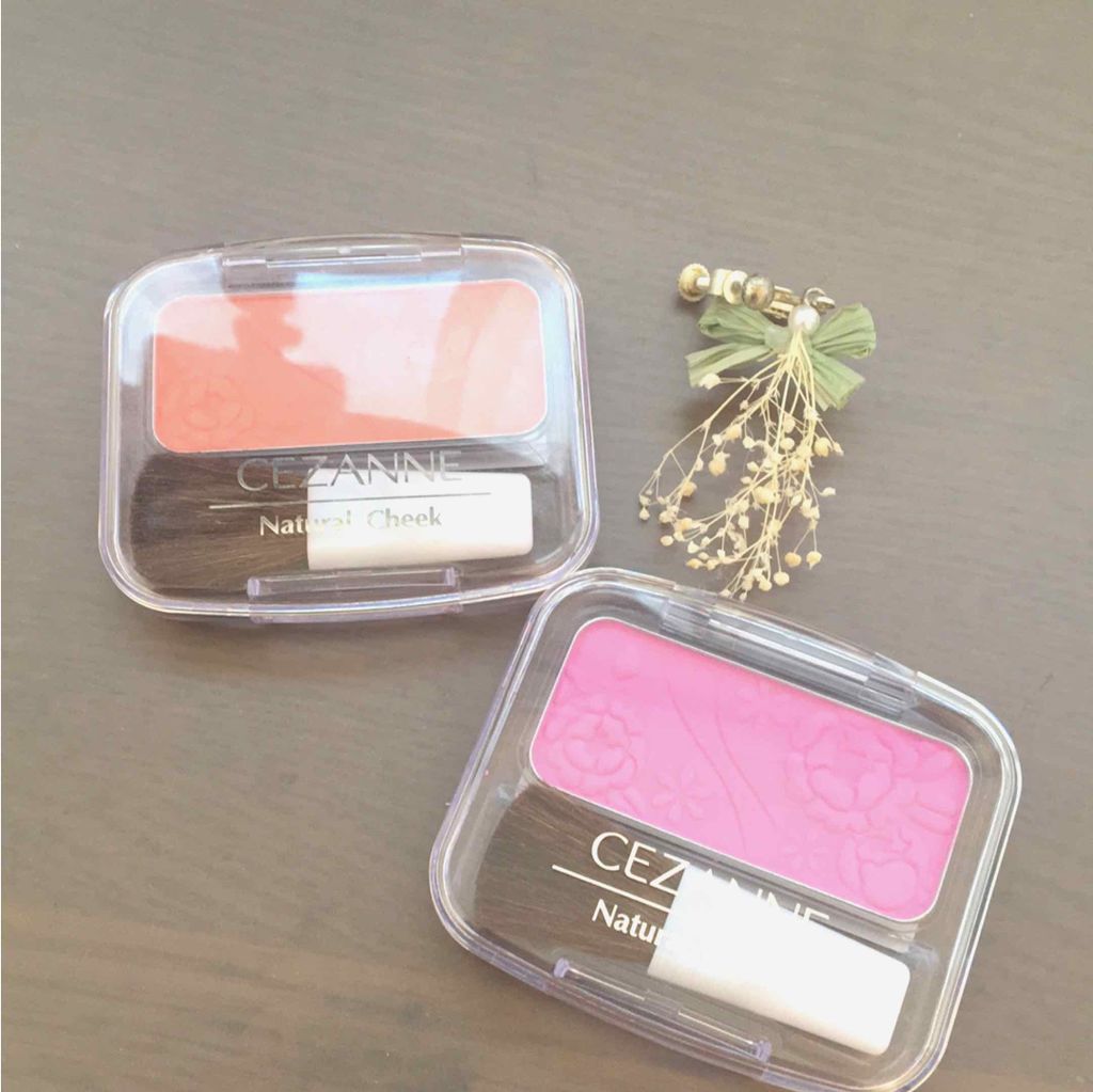 ナチュラル チークN/CEZANNE/パウダーチークを使ったクチコミ（1枚目）
