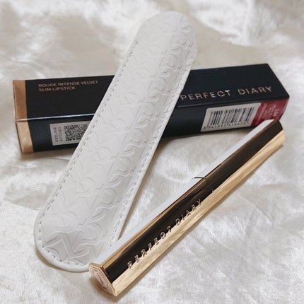 ルージュ インテンス ベルベット スリムリップ/PERFECT DIARY/口紅を使ったクチコミ(2枚目)
