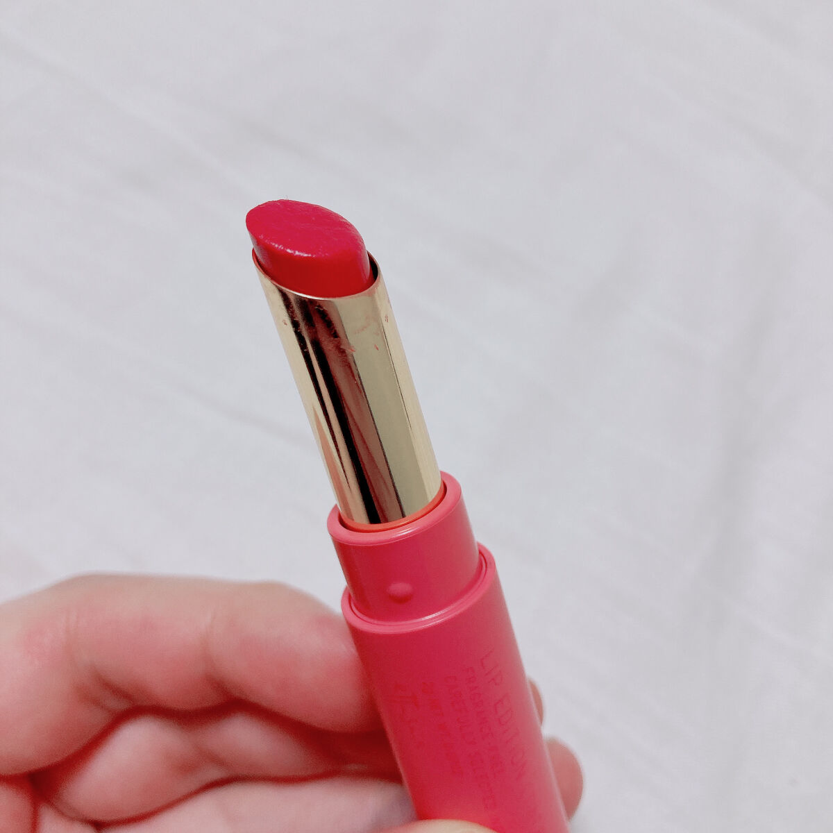 エテュセ リップエディション(ティントルージュ) 02 テンダーピンク/ettusais/リップティントを使ったクチコミ（2枚目）