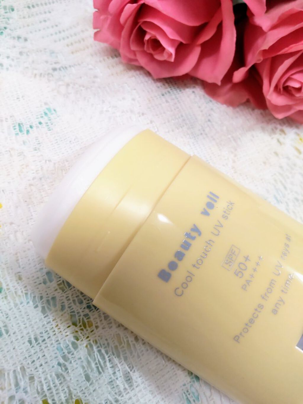 クールタッチUVスティック /Beauty veil/日焼け止めスティックを使ったクチコミ（3枚目）
