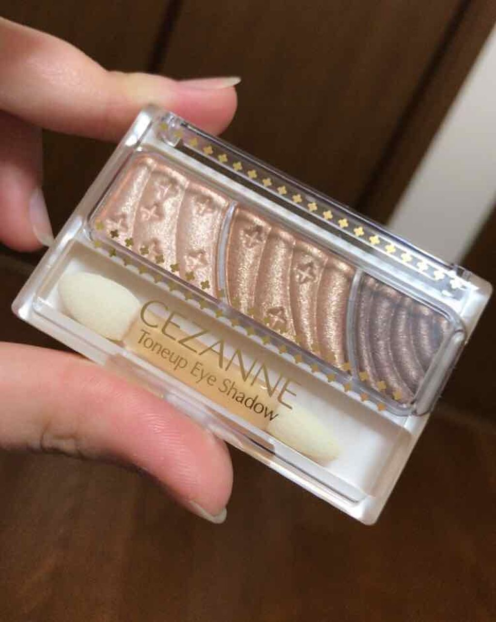 トーンアップアイシャドウ/CEZANNE/アイシャドウパレットを使ったクチコミ（1枚目）