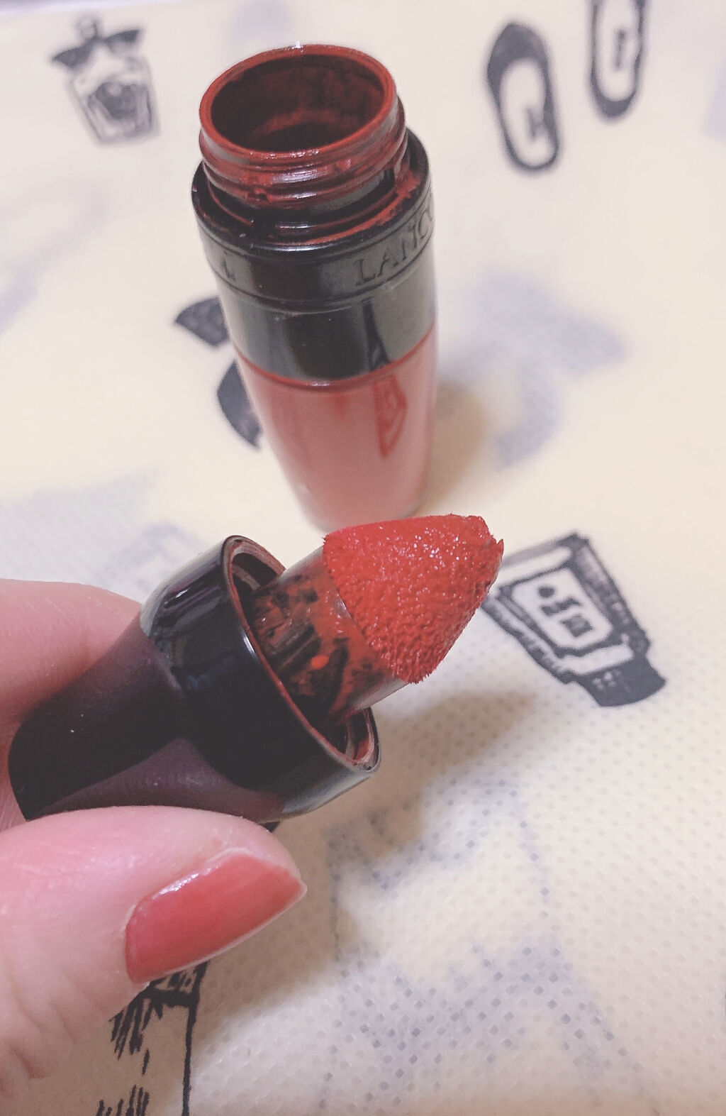 マットシェイカー/ランコム(海外)/口紅を使ったクチコミ（2枚目）