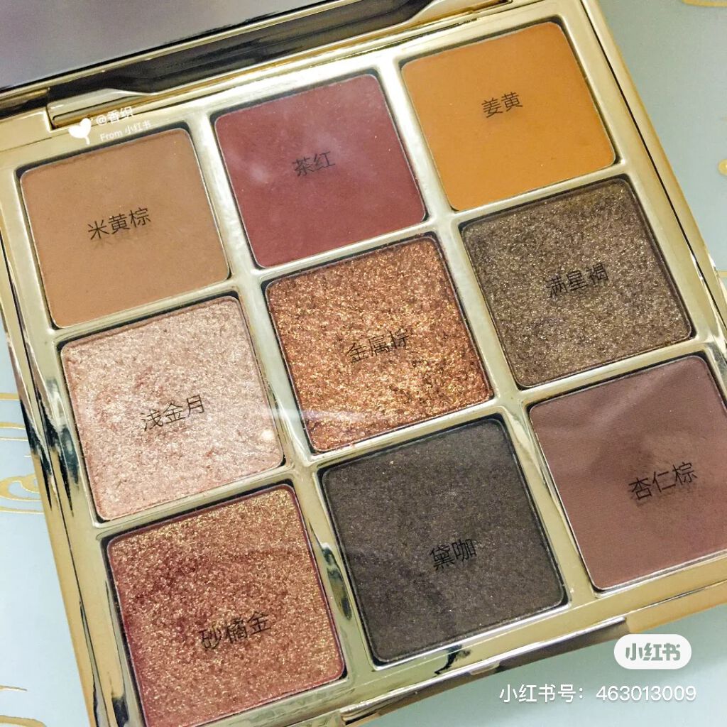 長相思シリーズ 9色アイシャドウパレット/CATKIN/アイシャドウパレットを使ったクチコミ(2枚目)