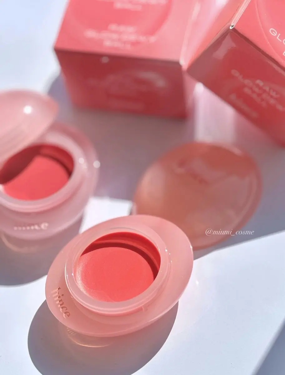 ロウグロウデューイーボール/hince/リップバームを使ったクチコミ（2枚目）