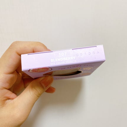 オーラクリエイション 107 フィグ&スキンモーヴ(限定カラー)/BLEND BERRY/アイシャドウパレットの画像