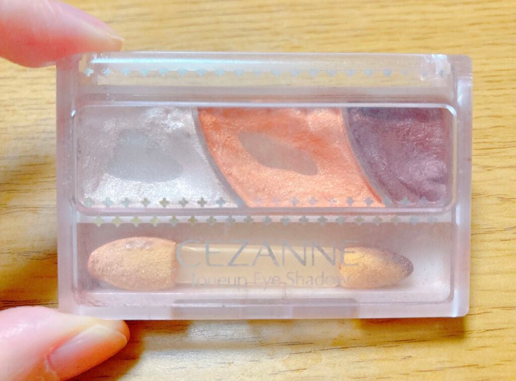 トーンアップアイシャドウ/CEZANNE/アイシャドウパレットを使ったクチコミ(4枚目)