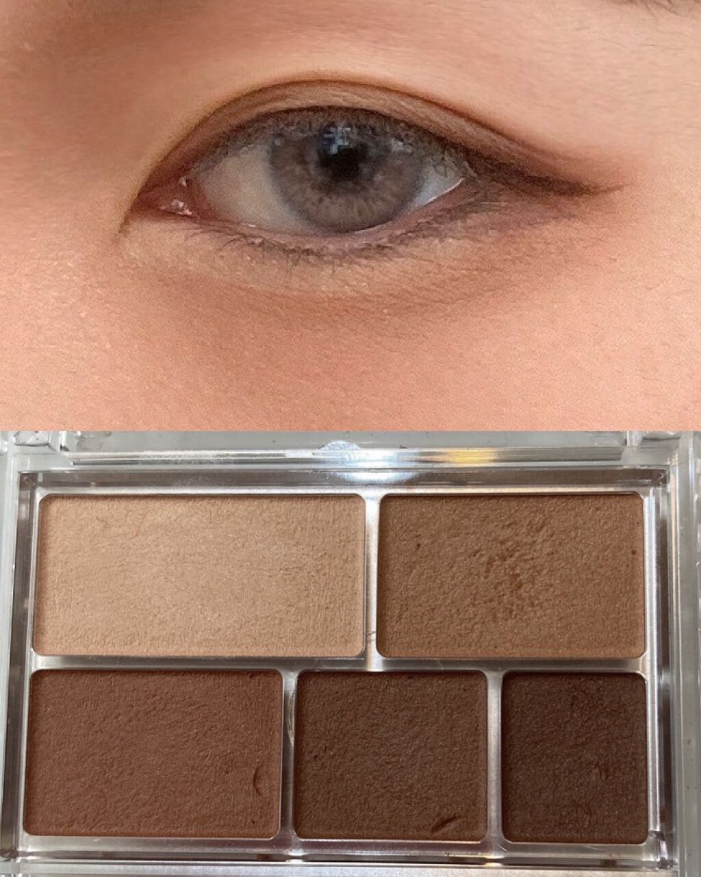 パーフェクトマルチアイズ/キャンメイク/アイシャドウパレットを使ったクチコミ(4枚目)