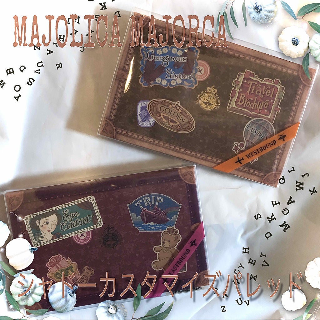 ナイストゥミーチュートランク/MAJOLICA MAJORCA/アイシャドウパレットを使ったクチコミ(1枚目)