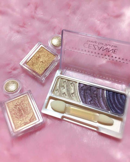 トーンアップアイシャドウ/CEZANNE/アイシャドウパレットを使ったクチコミ(1枚目)