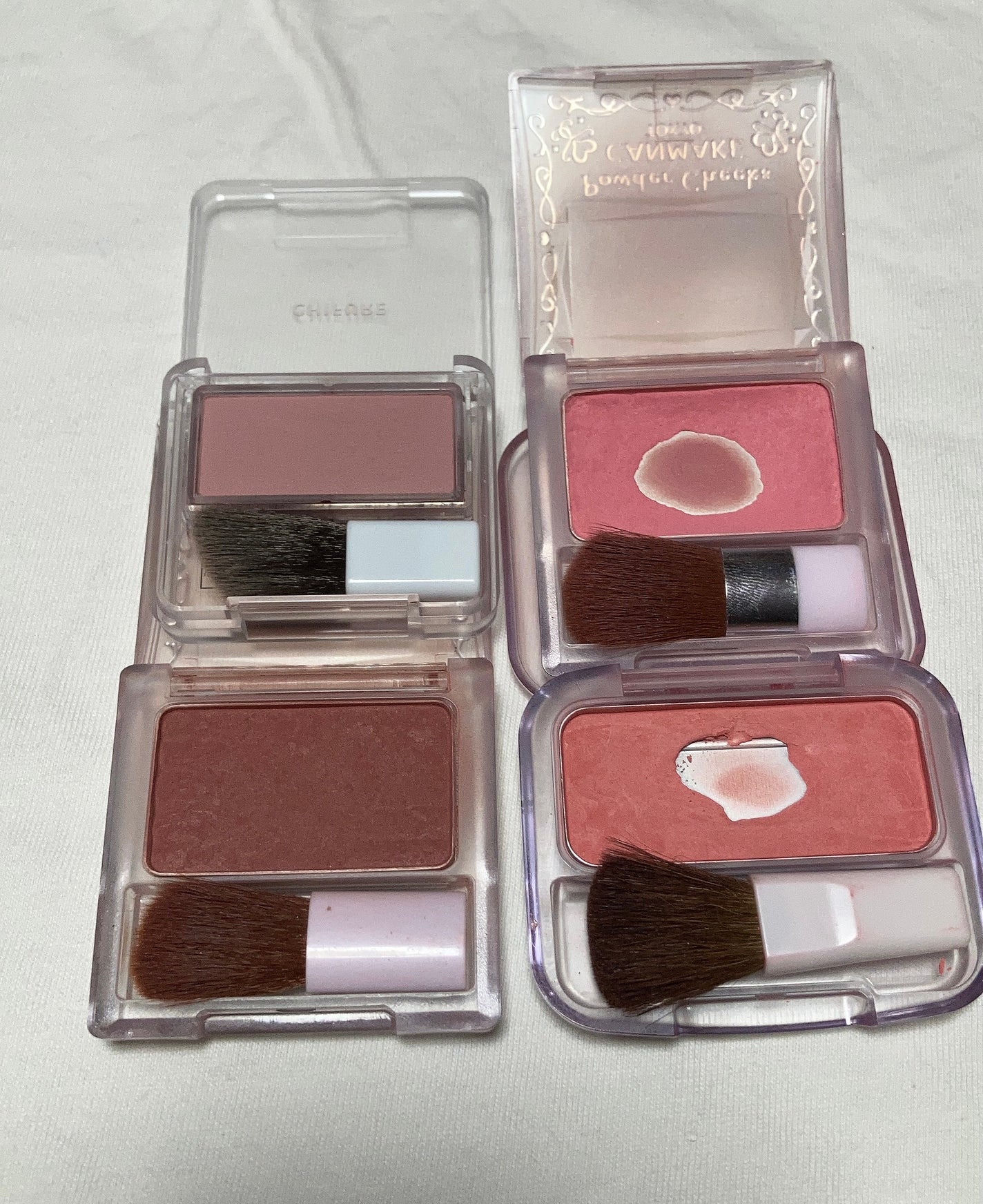 パウダー チーク/ちふれ/パウダーチークを使ったクチコミ(7枚目)