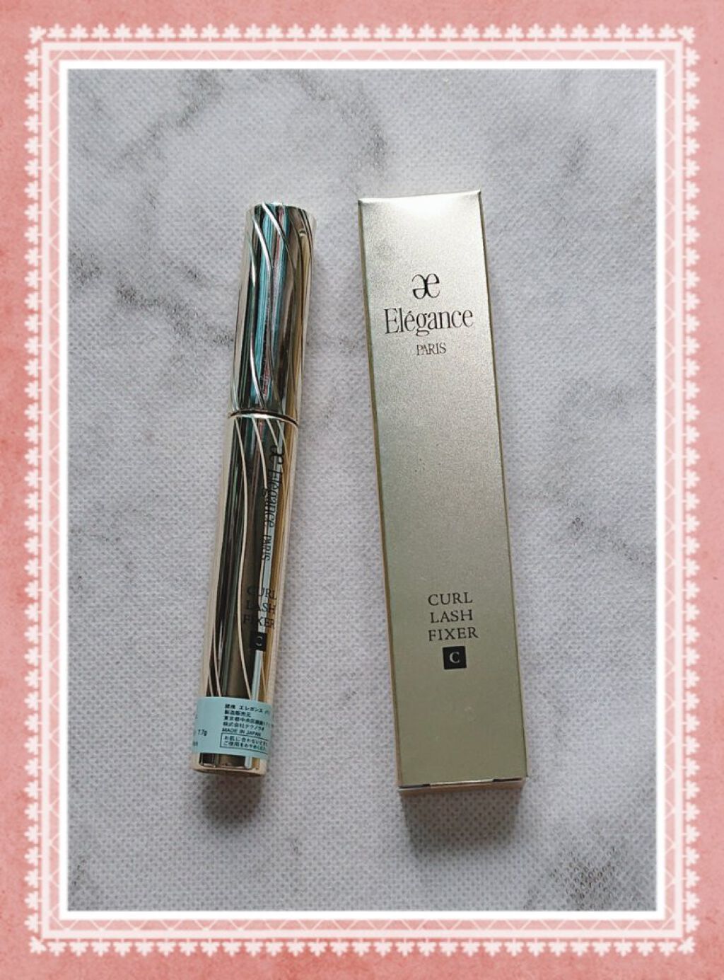 カールラッシュ フィクサー/Elégance/マスカラ下地を使ったクチコミ（1枚目）