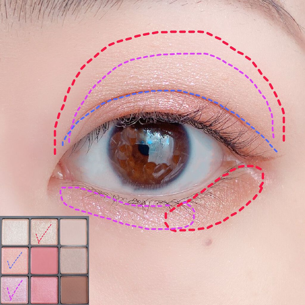 アンインヒビテッド アイシャドーパレット/NARS/アイシャドウパレットを使ったクチコミ（3枚目）