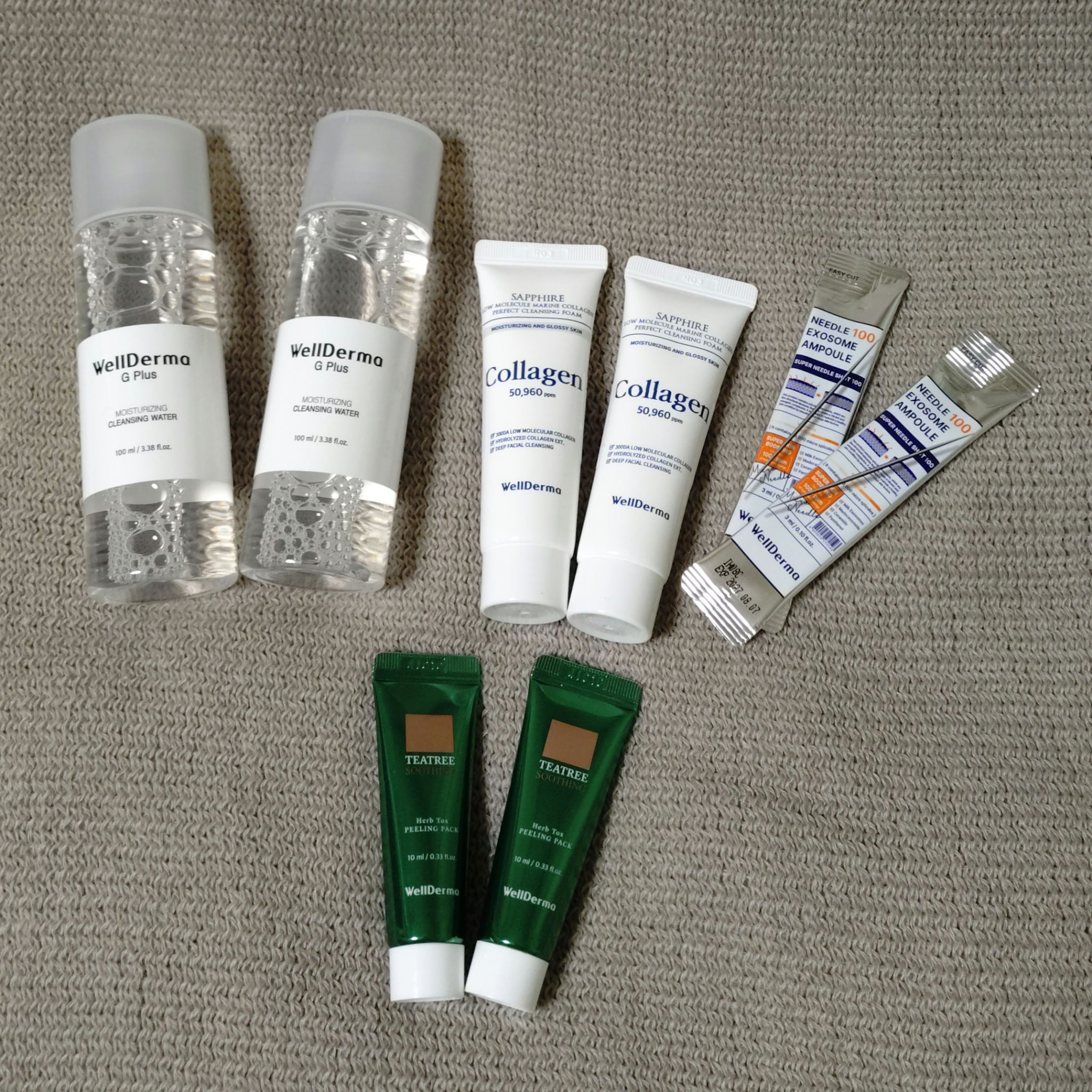 Gプラスモイスチャライジングクレンジングウォーター/WellDerma/クレンジングウォーターを使ったクチコミ（2枚目）