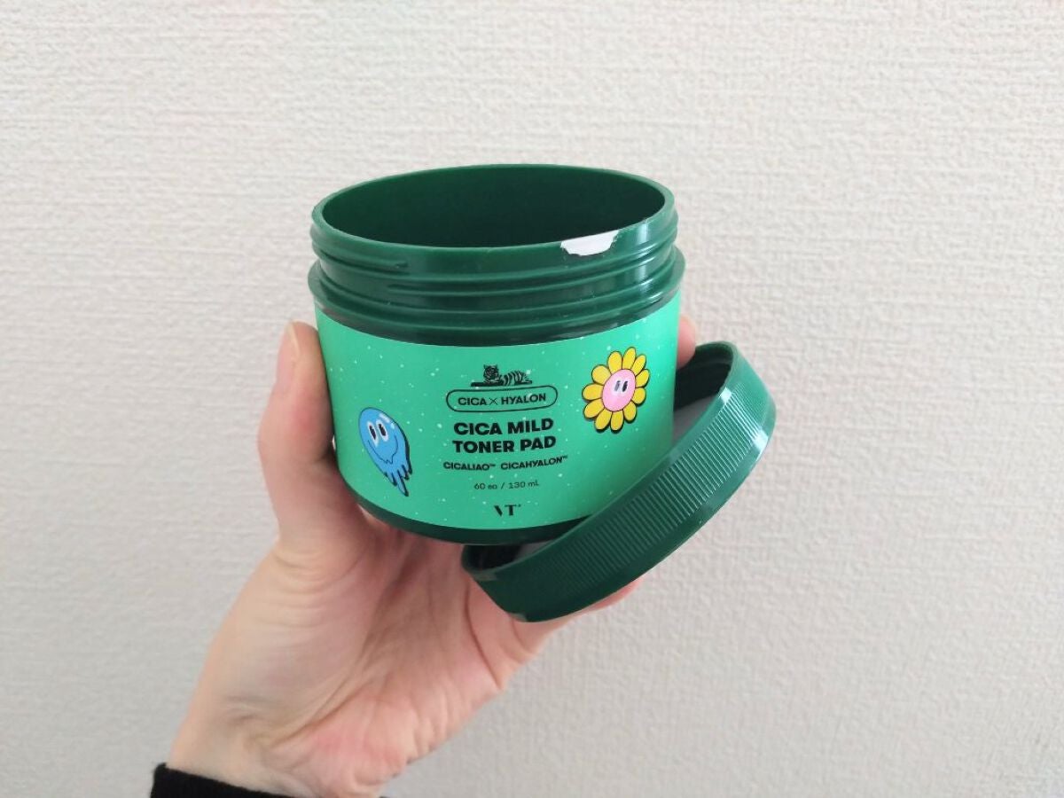 CICA マイルドトナーパッド/VT/トナーパッドを使ったクチコミ(1枚目)
