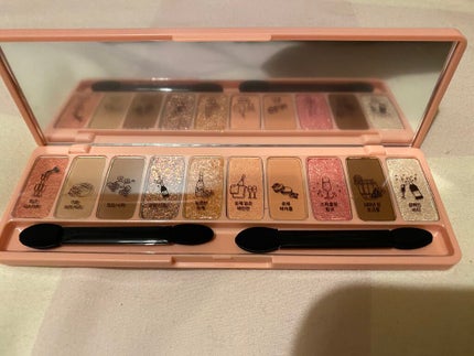 プレイカラー アイシャドウ/ETUDE/アイシャドウパレットを使ったクチコミ(3枚目)