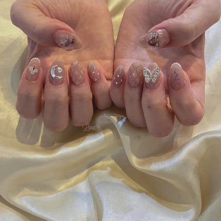 #ジェルネイル,#ワンカラーネイル,#ニュアンスネイル,#うるうるネイル,#ちゅるんネイル,#シンプルネイル,#パーツネイル,#透け感ネイル,#クリアネイル,#ぷっくりネイル,#ちぐはぐネイル,#韓国ネイル,#きらきらネイル,#うるつやネイル,#フレンチガーリーネイル,#キルティングネイル,#エンジェルネイル,#天使ネイルのネイルデザイン