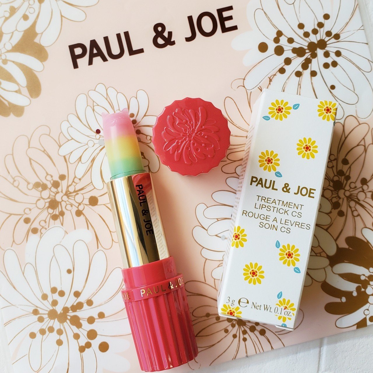 リップスティック トリートメント CS/PAUL & JOE BEAUTE/リップクリームを使ったクチコミ（1枚目）
