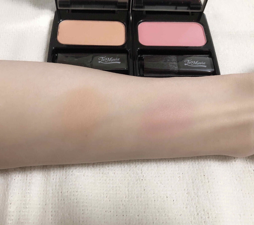 モイストミネラル パウダーチーク/TV&MOVIE/パウダーチークを使ったクチコミ(3枚目)