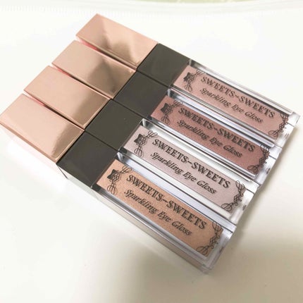 スパークリングアイグロス 10 テラコッタオレンジ/スウィーツ スウィーツ/リキッドアイシャドウを使ったクチコミ(1枚目)