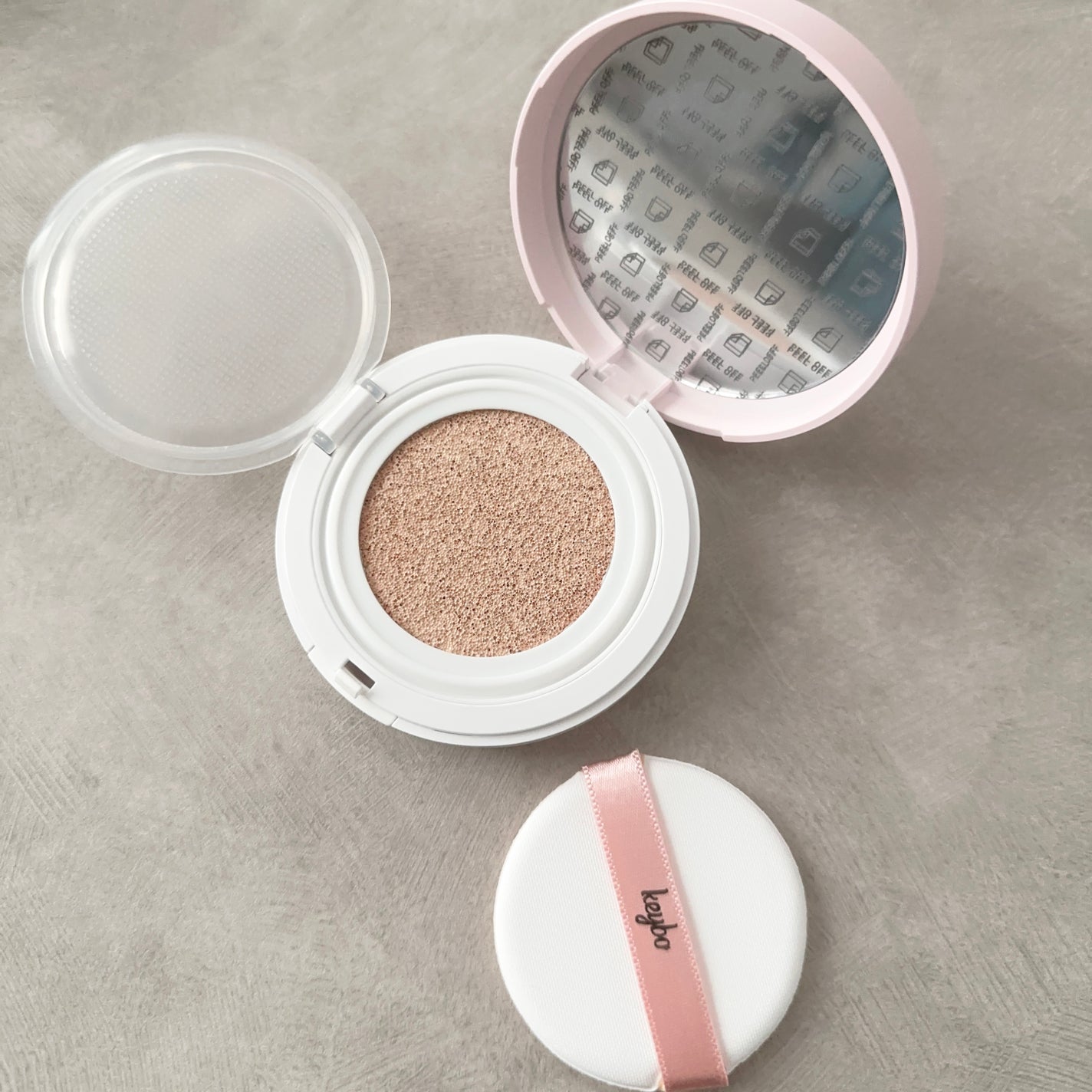 F5 リフレッシュクッション/keybo/クッションファンデーションを使ったクチコミ(3枚目)