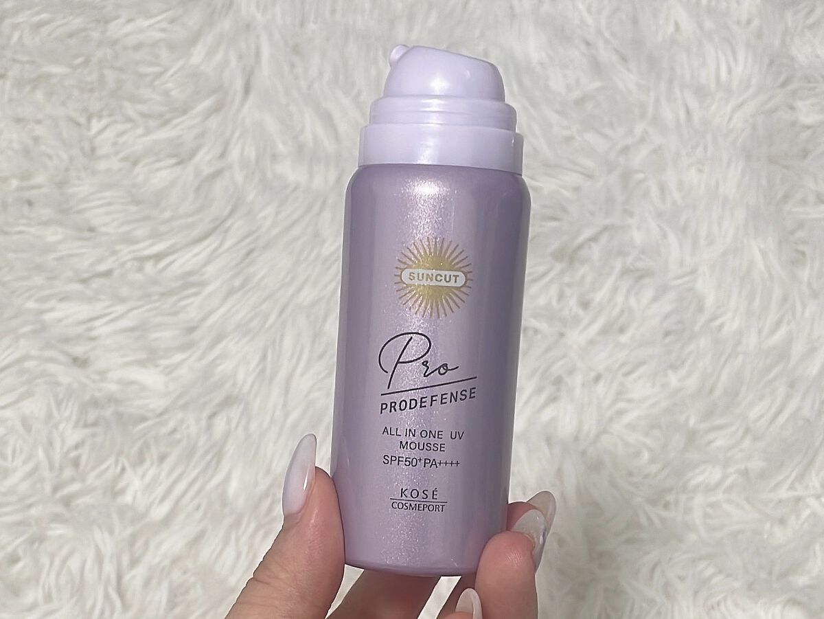 プロディフェンス オールインワンUV ムース/サンカット®/日焼け止めクリームを使ったクチコミ（1枚目）