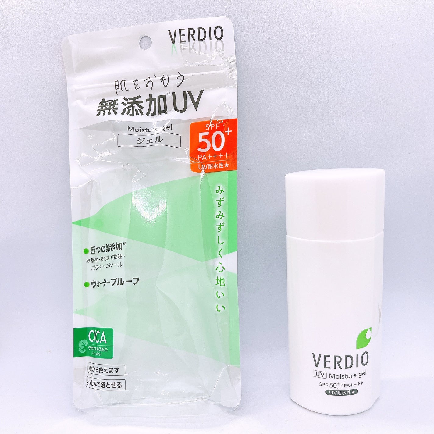 ベルディオ UV モイスチャージェル N/メンターム/日焼け止めジェルを使ったクチコミ(1枚目)