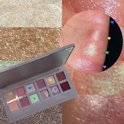 エクスプローラ12色 動物アイシャドウパレット/PERFECT DIARY/アイシャドウパレットを使ったクチコミ(6枚目)