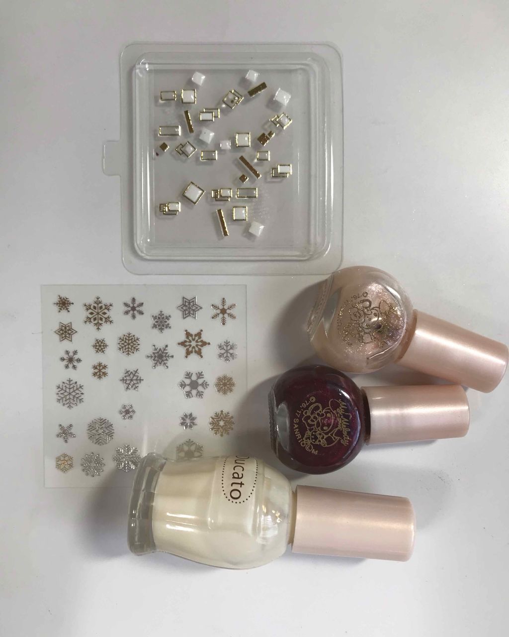 ネイルシール/DAISO/ネイルシールを使ったクチコミ（1枚目）