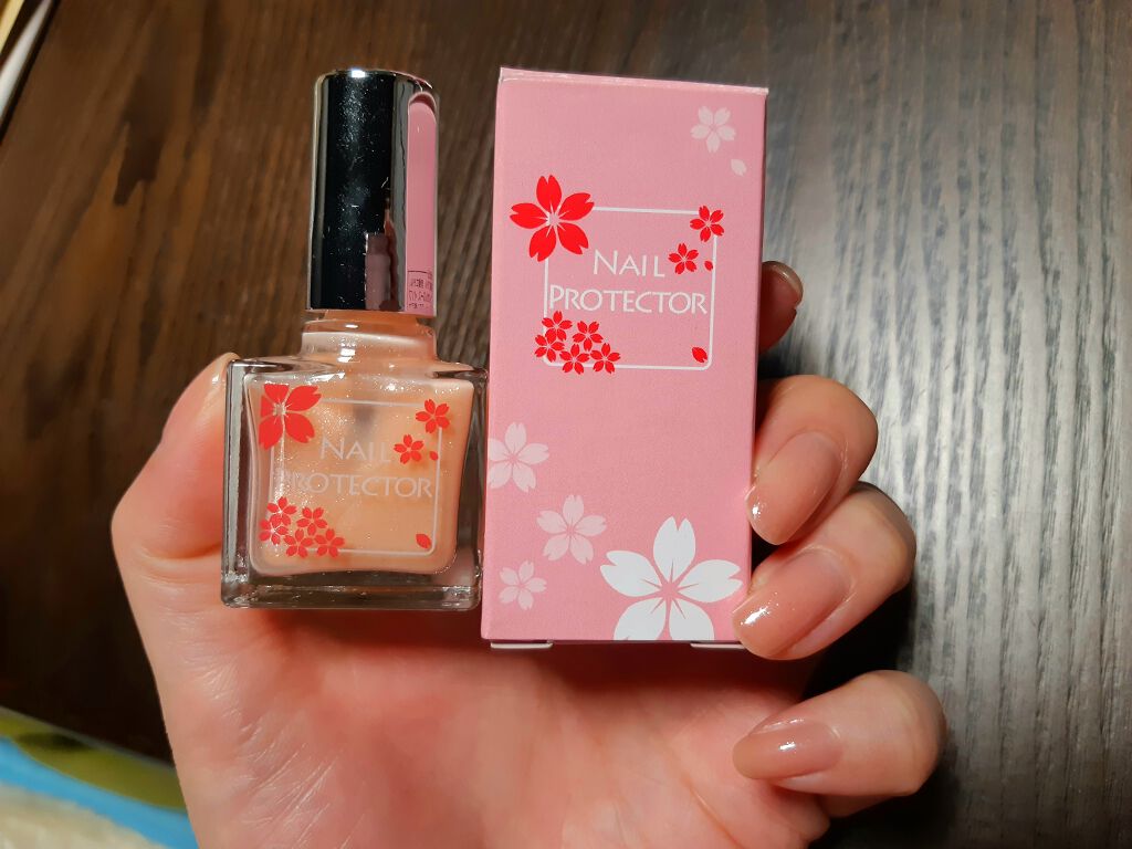 桜うるおいネイルプロテクター/アイケイ/ネイルオイル・トリートメントを使ったクチコミ（1枚目）