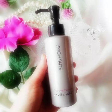 クリア ミルククレンジング/BRIGHTAGE/ミルククレンジングを使ったクチコミ(2枚目)