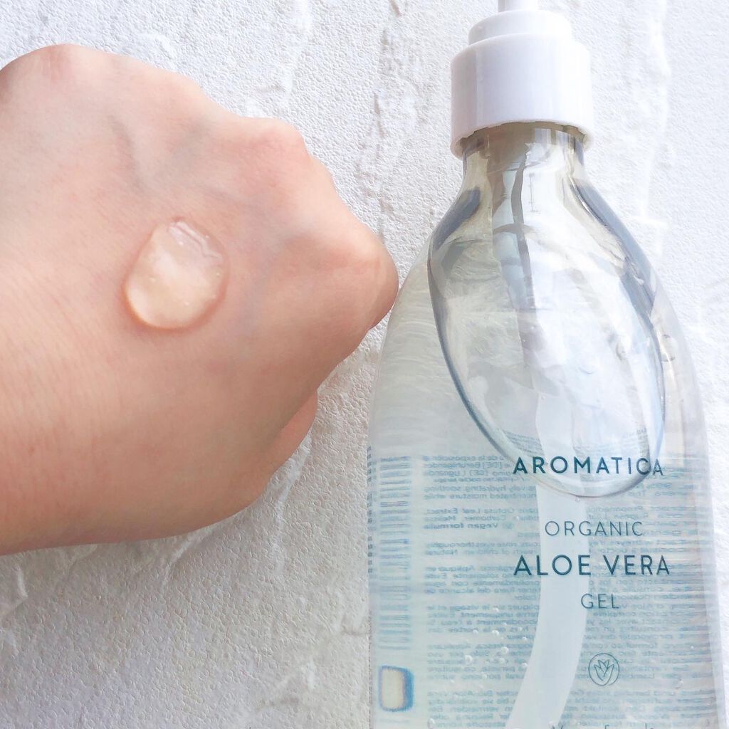 オーガニック アロエベラ ジェル/AROMATICA/その他スキンケアを使ったクチコミ（2枚目）