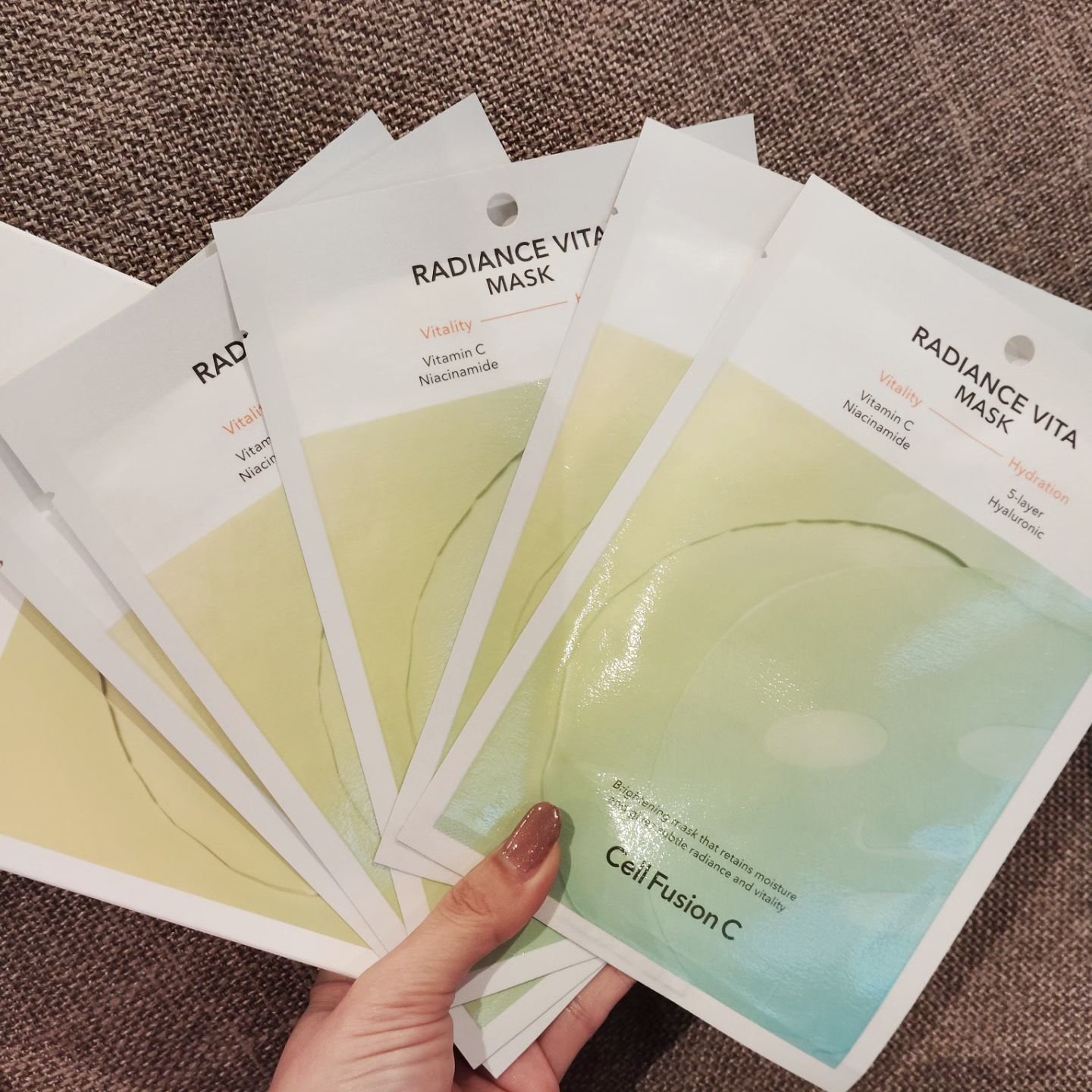 ラディアンスビタマスク/Cell Fusion C(セルフュージョンシー)/シートマスク・パックを使ったクチコミ（1枚目）