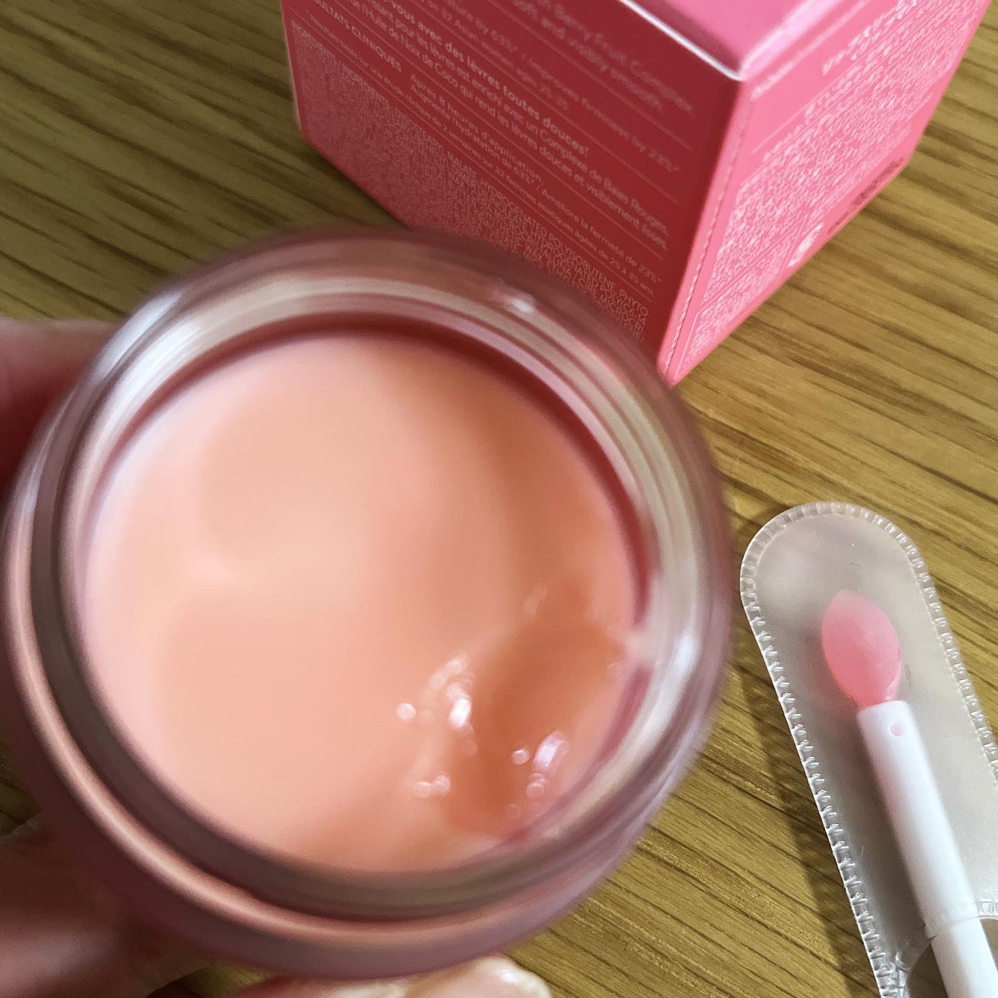 リップスリーピングマスク/LANEIGE/リップバームを使ったクチコミ（3枚目）