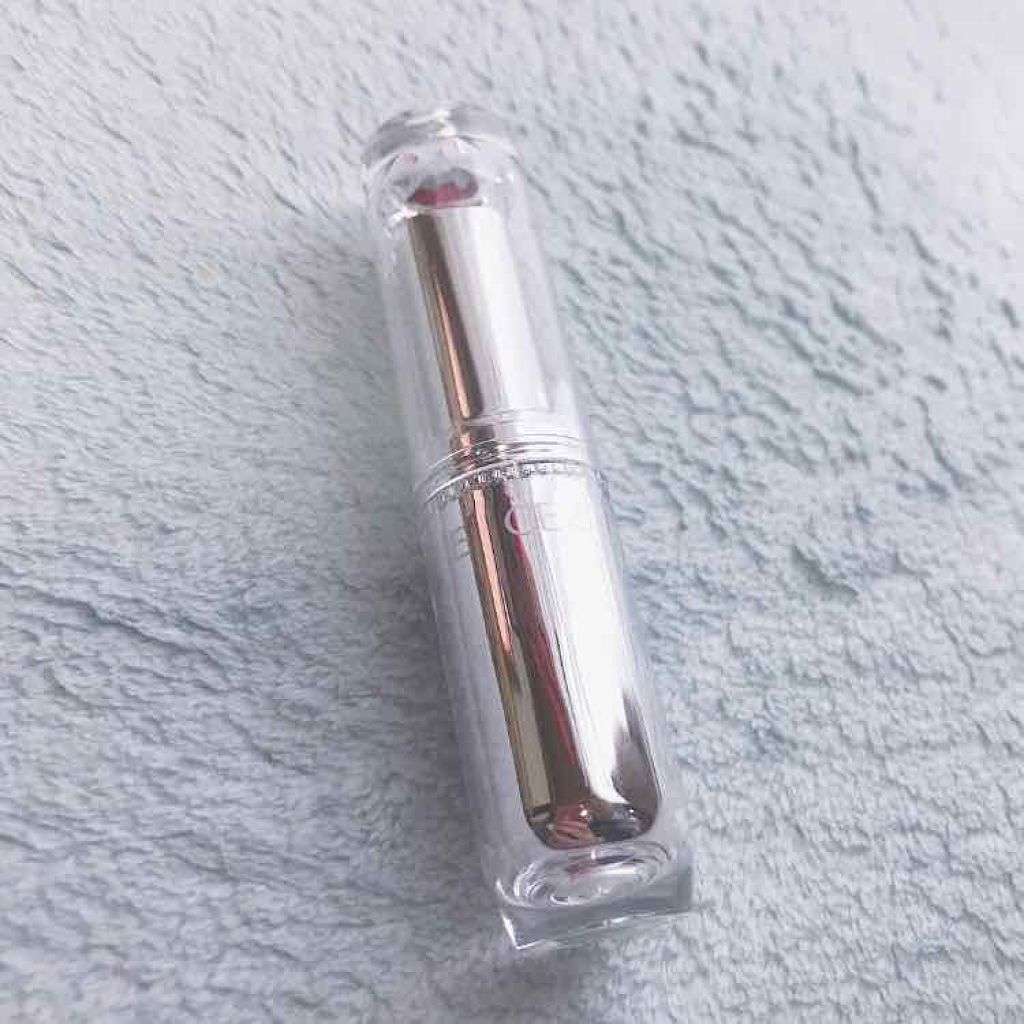 ラスティンググロスリップ/CEZANNE/口紅を使ったクチコミ（2枚目）